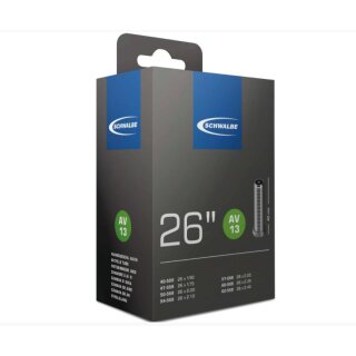 Schwalbe, Schlauch 26", AV13, Autoventil 40mm, 26x1,50-2,40