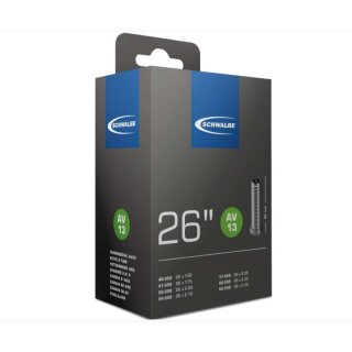 Schwalbe, Schlauch 26", AV13, Autoventil 40mm, 26x1,50-2,50