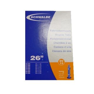 Schwalbe, Schlauch, Nr. 13, (DV 40mm) long, 26x1,50-2,50
