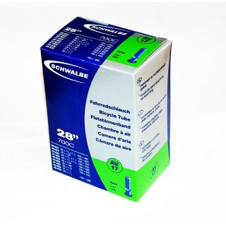 Schwalbe, Schlauch 28", AV17, Trekking AV 40mm, 28/47-622/635