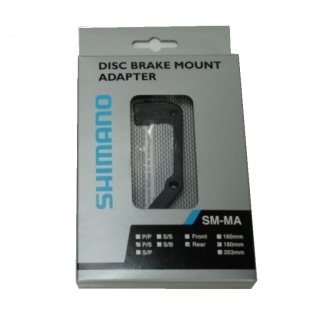 Shimano, Adapter, Disc Brake, von Postmount Bremse auf IS2000 Rahmen 180mm
