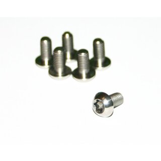 BBP, Titanschraube, TI6AL4V, M5x10 Torx 25, 1,15g, natur