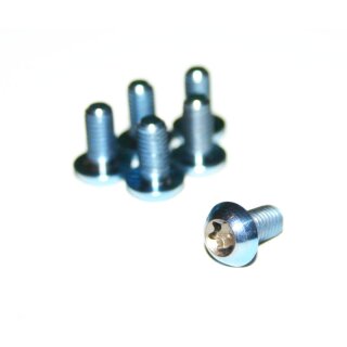 BBP, Titanschraube, TI6AL4V, M5x10 Torx 25, 1,15g, blau
