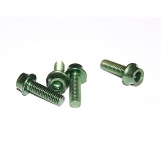 BBP, Aluschraube, M5x15, GRÜN