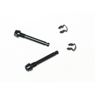 Sram, Bolzen Bremsbelag, SRAM XX, 2 Stück, schwarz, incl. Sicherungsring