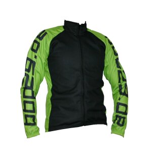 BBP, Winterjacke, TEAM Edition, warm, langer RV, schwarz-grün, M, (100% Polyester)