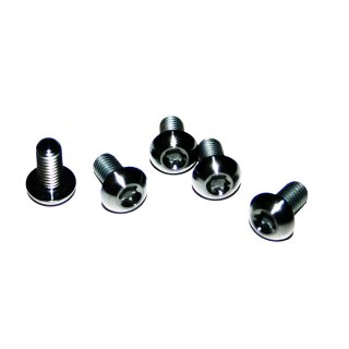 BBP, Titanschraube, TI6AL4V, M5x10 Torx 25, 1,15g, SCHWARZ
