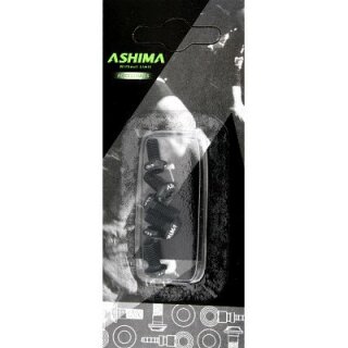 Ashima, Aluschrauben, M5x10, T20, Alu 7075, 6er Set schwarz