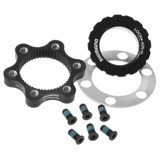 Shimano, Adapter, von Centerlock Nabe auf 6-Loch SM-RTAD05