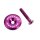 Reverse, Steuersatz Kappe CNC, mit Aluschraube, nur 7g, Lila, purple
