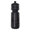 BBP, Trinkflasche, Kunststoff, schwarz transparent, mit Skala, 0,7 L, black