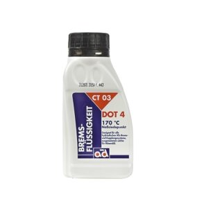 AD, Bremsflüssigkeit, Brake Fluid DOT 4, CT03 für Scheibenbremsen 250ml