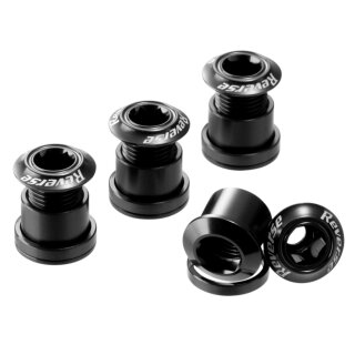 Reverse, Kettenblattschrauben SET, Aluminium, 4...