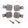 Magura, Bremsbelag, MDP 8 Gray, ( Type 8.p) MT7, 1 Paar