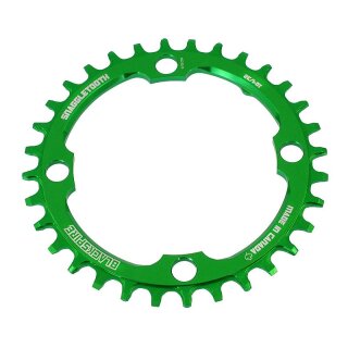 Blackspire, Kettenblatt Snaggletooth 32T green, XX1...