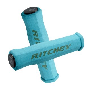 Ritchey, Griffe, MTB, WCS Truegrip Ergo, Paar 40g, 130mm, blau