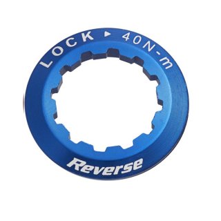 Reverse, Cassette Lock Ring, Kassettenabschlussring, Alu, für 11 Zahn, 7g, dark blue