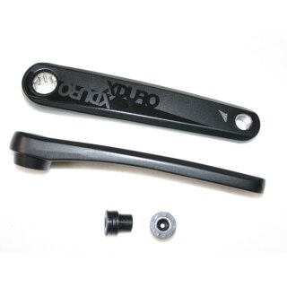 Haibike, Kurbeln, Xduro Delta Crank, schwarz, ISIS, 170mm