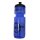 BBP, Trinkflasche, Kunststoff, blau transparent, mit Skala, 0,7 L, dark blue