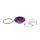 Hope, Steuersatz, Oberteil IS42, integriert 42mm purple