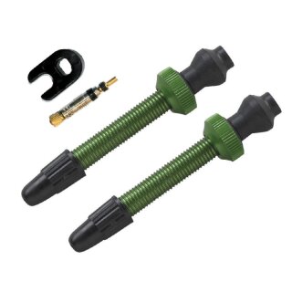 Barbieri, Ventil Alu Tubelessventil SV 45mm, grün