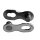 KMC, Ketten Verschlussglied, für 12-fach CL-552-EPT silber Shimano und KMC, 1 Paar