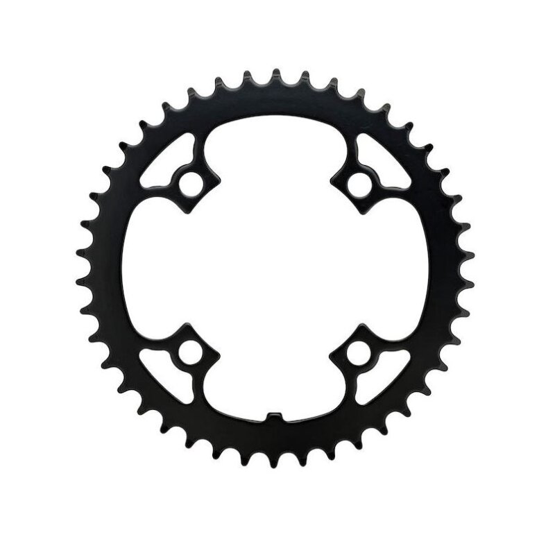 FSA Viti Per Corona EBike, Set Da 8 Pezzi Autobloccanti (nero, Per 2 Corone)