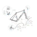 Orbea, Schutzblech Set, Terra OMR 2022-2024, SKS 46S, schwarz