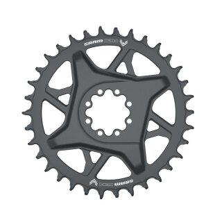 Sram, GX Eagle T-type Kettenblatt Transmission, 34 Zahn, 3mm Offset, grau