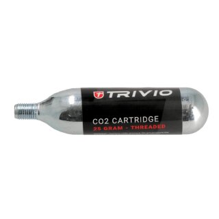 Trivio, CO2 Kartusche, 25g, mit Gewinde, 1 Stück