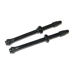 Barbieri, Ventil Alu Tubelessventil SV 80mm, schwarz, 1 Paar