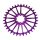 Garbaruk, Kettenblatt Sram 8-bolt, Boost Round 34 Zahn, purple