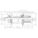Novatec, Nabe MTB, Hinterrad Disc D462SB-SL-CL-B12 Boost...