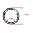 Haibike, Miranda Virage KettenblattSchutzring, Kettenschutz, Kunsstoff 38T