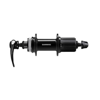 Shimano, Nabe hinten FH-QC400, 141mm, Disc Centerlock QR, schwarz, 32-Loch, 141mm !