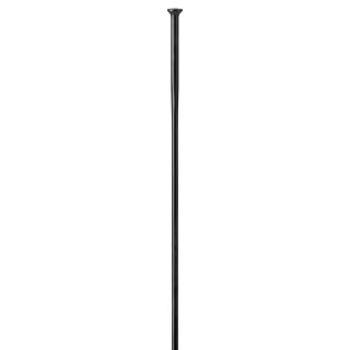 Alpina, Speiche Extralite Round, 2,0-1,7-2.0 Straight Pull, schwarz, 302mm