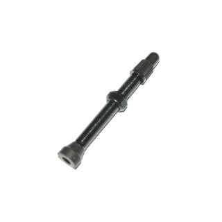 Kubis, Ventil Alu Tubelessventil SV 60mm, schwarz, 1 Stück
