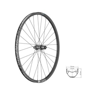 DT Swiss, Laufrad, Hinterrad, 28"/29" HU 1900 Spline 135mm QR