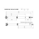 BikeYoke, Vario Sattelstütze Divine 31,6 - 160mm  Dropper Post