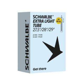 Schwalbe, Schlauch 29", SV19L-EL 29 Plus SV 60mm, 29x2,10-3,0 extra light