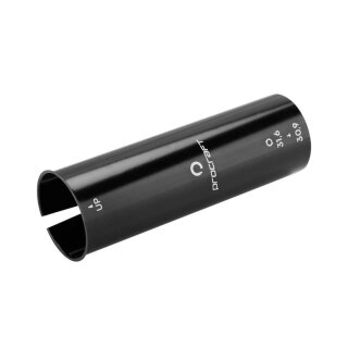 Procraft, Reduzierhülse Sattelstütze, 31,6mm auf 30,9mm, Alu, schwarz